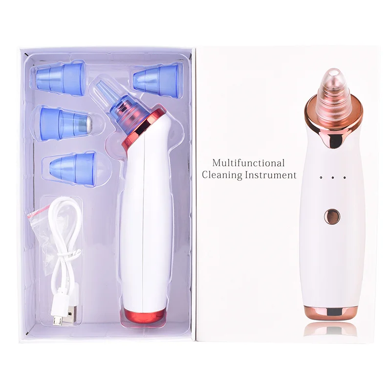 Electric Blackhead Remover Vacuum Suction Facial Pore Cleaner Acne Pimple Nose Face Deep Cleansing Dermabrasion Dropshipping
Electric Blackhead Remover Vacuum Suction Facial Pore Cleaner Acne Pimple Nose Face Deep Cleansing Dermabrasion Dropshipping