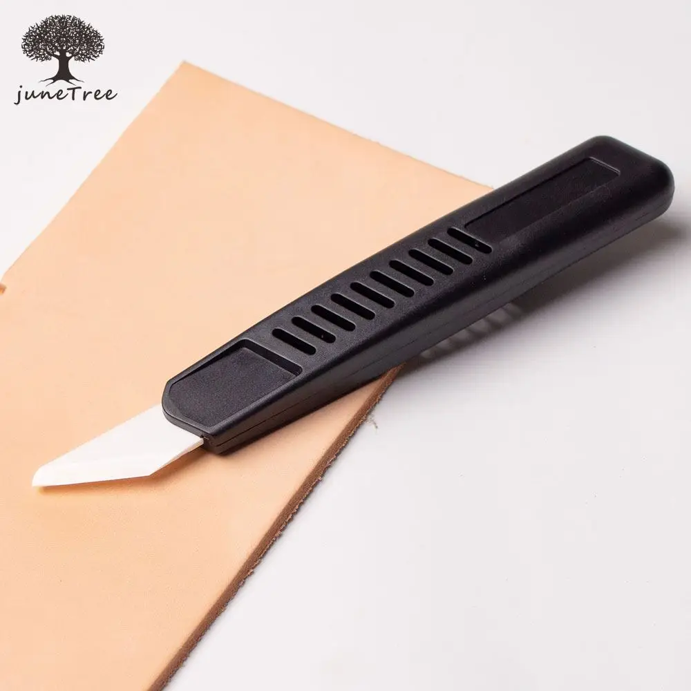 Junetree DIY режущий нож с керамическим лезвием для кожевенного ремесла, супер твердое лезвие, ремесленные инструменты, резак без заточки
Junetree DIY режущий нож с керамическим лезвием для кожевенного ремесла, супер твердое лезвие, ремесленные инструменты, резак без заточки