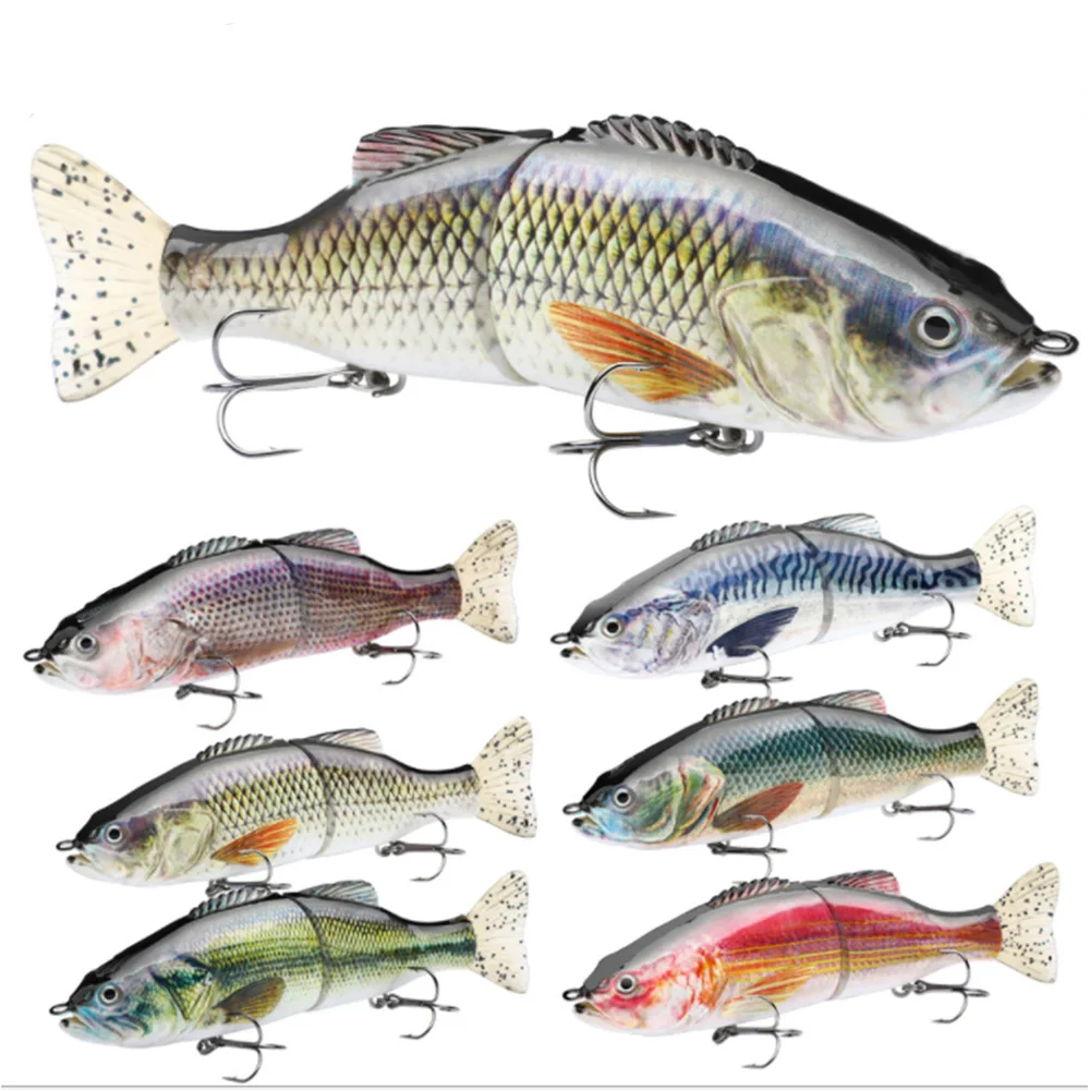 2 Segment Swimbait Glide Bait Lifelike Multi Jointed Big Game Lure 17cm 87g Pike Muskie Walleye Bass Fish Lure Sea Fishing
2 Segment Swimbait Glide Bait Lifelike Multi Jointed Big Game Lure 17cm 87g Pike Muskie Walleye Bass Fish Lure Sea Fishing