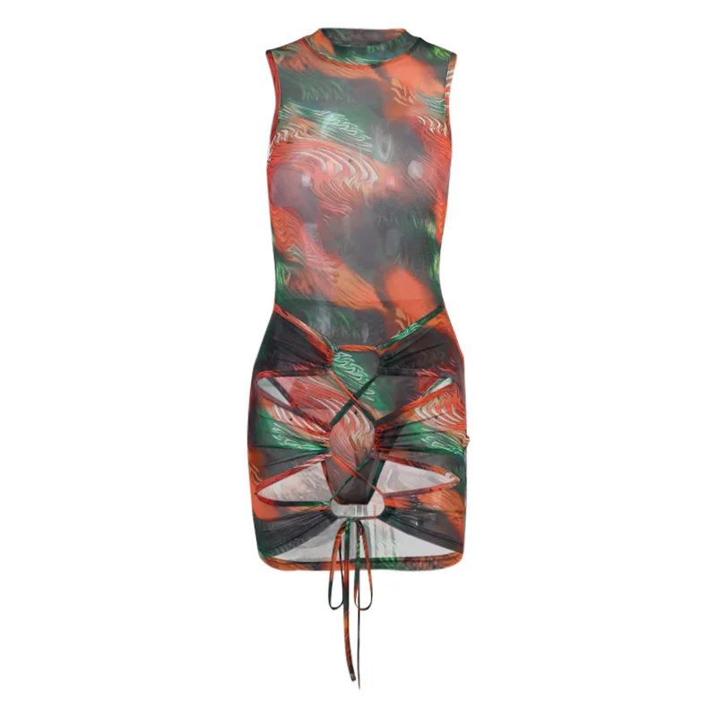 Instunning Casual Summer Women's Dress O Neck Sleeveless Skinny Cut Out Bandage Streetwear Elegant Aesthetic Party Dresses 2021
Instunning Casual Summer Women's Dress O Neck Sleeveless Skinny Cut Out Bandage Streetwear Elegant Aesthetic Party Dresses 2021