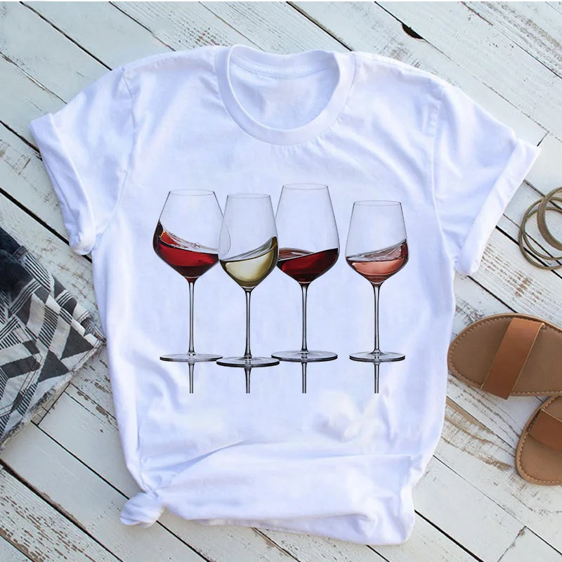 Wine Glass Women Tshirt Funny T Shirt Women Printed Camiseta Mujer Short Sleeve Tshirt Lady Yong Girl Higher Quality Tops Tee
Wine Glass Women Tshirt Funny T Shirt Women Printed Camiseta Mujer Short Sleeve Tshirt Lady Yong Girl Higher Quality Tops Tee