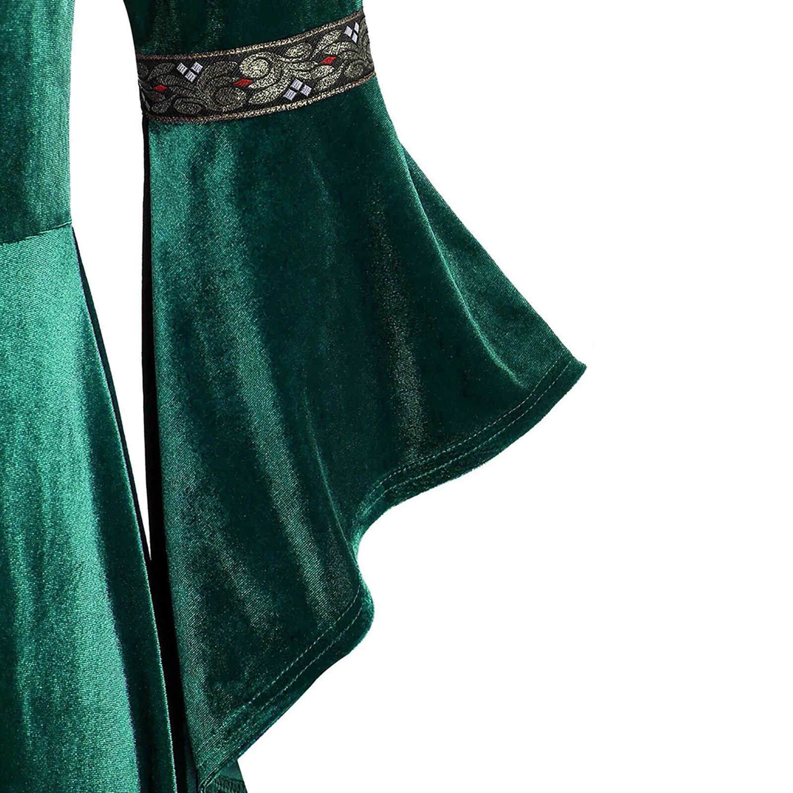 Women Vintage Gothic Dress Lace-up Medieval Long Sleeves Plus Size Cosplay Costume Halloween Casual Long Dresses
Women Vintage Gothic Dress Lace-up Medieval Long Sleeves Plus Size Cosplay Costume Halloween Casual Long Dresses