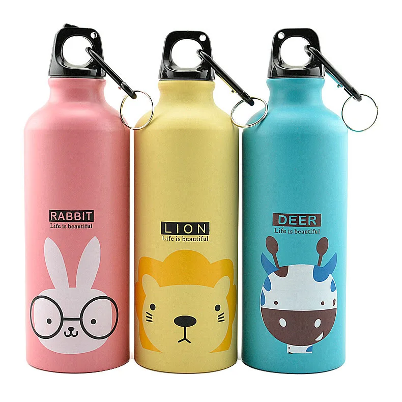 500ML Aluminum Cute Animal Pattern Portable Mountaineering Buckle Water Bottles For Outdoor & Home Children Water Bottle
500ML Aluminum Cute Animal Pattern Portable Mountaineering Buckle Water Bottles For Outdoor & Home Children Water Bottle