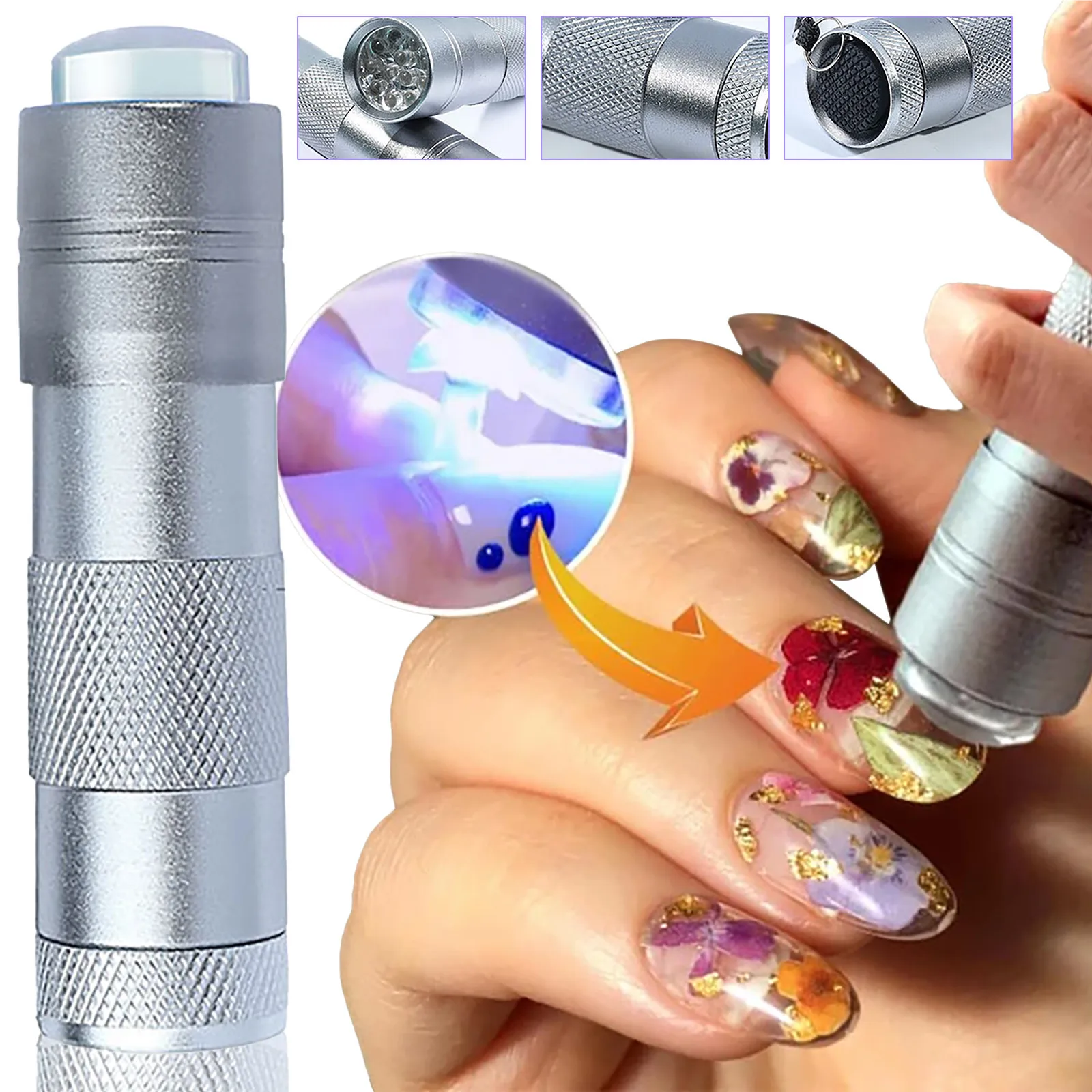 Mini LED Nail Lamp Portable Nail Dryer Perfectly Flatten Nail Decoration Nail Dryer Machine Nail Art Tools
Mini LED Nail Lamp Portable Nail Dryer Perfectly Flatten Nail Decoration Nail Dryer Machine Nail Art Tools