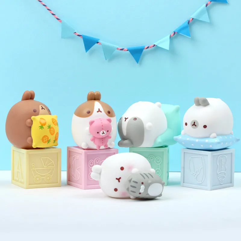 Rabbit MOLANG Lazy Sunday Set Korea Toys Bithday Gifts Figures Kawaii Collection Desktop Ornaments Cute Model Toys Doll 5pcs
Rabbit MOLANG Lazy Sunday Set Korea Toys Bithday Gifts Figures Kawaii Collection Desktop Ornaments Cute Model Toys Doll 5pcs