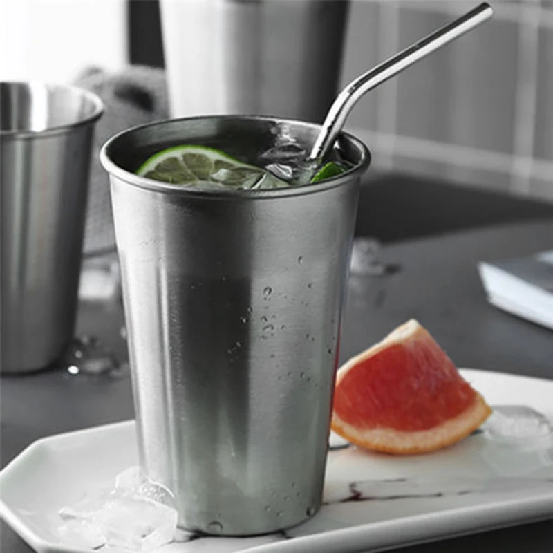 350ml/500ml Stainless Steel Beer Cup Cold Water Drinks Cup Mug Drinking Coffee Handcup Travel Household Office Use Gargle Cup
350ml/500ml Stainless Steel Beer Cup Cold Water Drinks Cup Mug Drinking Coffee Handcup Travel Household Office Use Gargle Cup