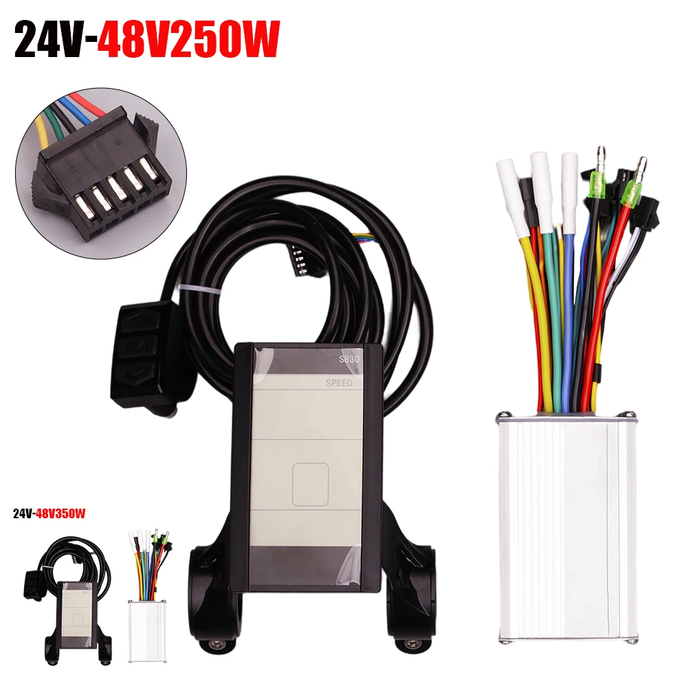 24-48V 250/350W Electric Brushless Controller LCD Display Panel for Bicycle Scooter Motor Electric bicycle motor Accessories
24-48V 250/350W Electric Brushless Controller LCD Display Panel for Bicycle Scooter Motor Electric bicycle motor Accessories