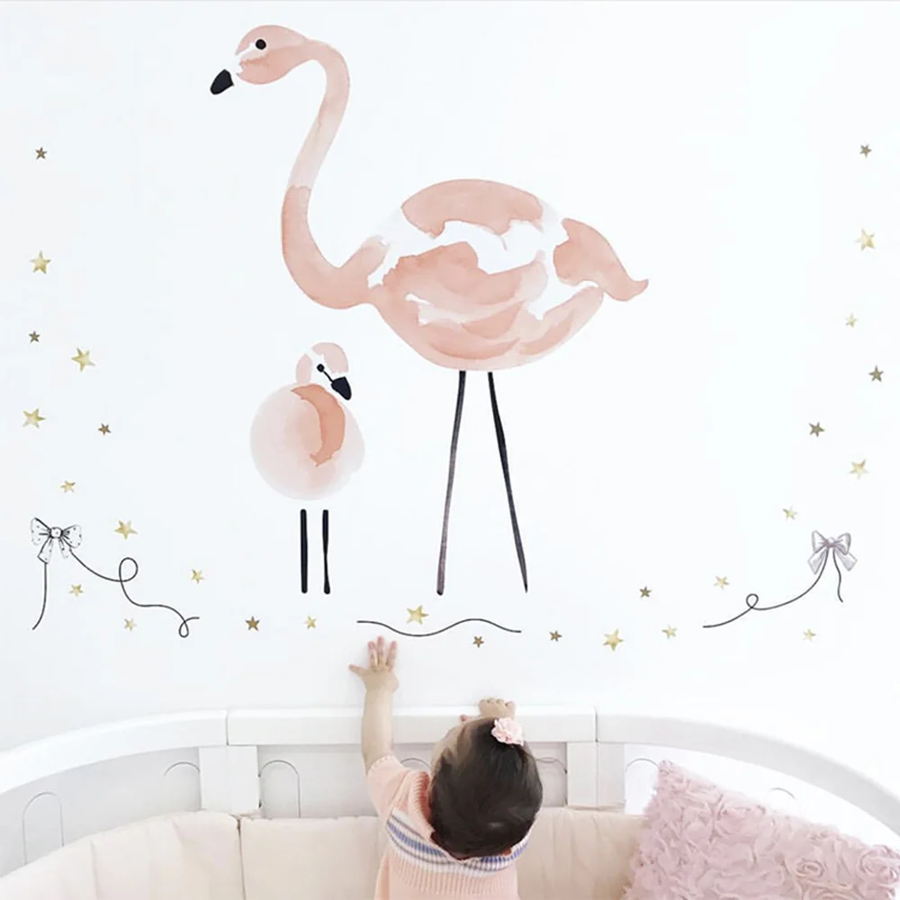 Feather Wall Stickers Cartoon Flamingo Art Wall Decal Feather Sticker Baby Girls gift Kids Bedroom Nursery Home Decor Christmas
Feather Wall Stickers Cartoon Flamingo Art Wall Decal Feather Sticker Baby Girls gift Kids Bedroom Nursery Home Decor Christmas