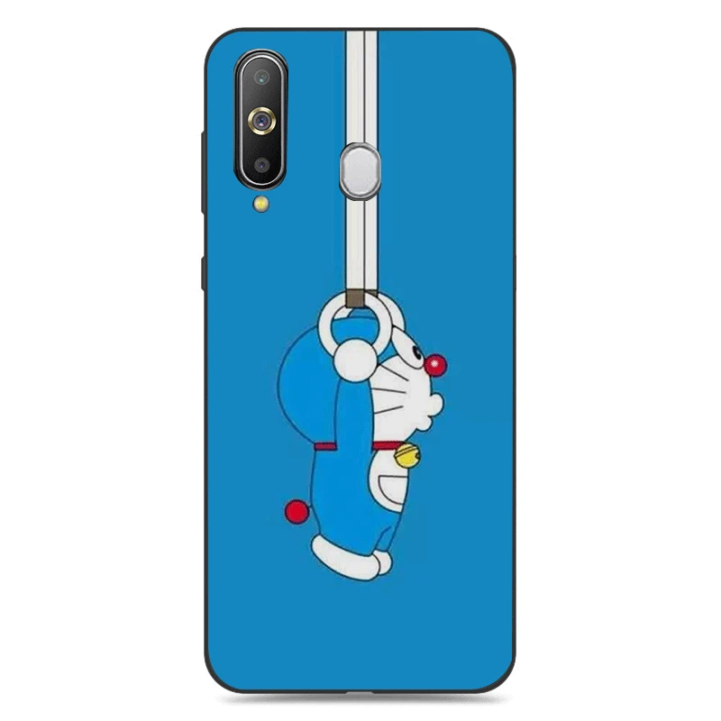 Силиконовый чехол для телефона samsung Galaxy S6 S7 S8 S9 S10 Edge Plus Note 8 9 10 милый Doraemon |