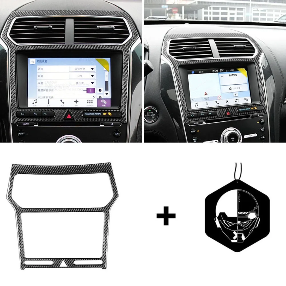 Navigation Panel Frame Cover For Ford Explorer 2013-2019 Carbon Fiber GPS Navigation Panel Frame Car Accessories
Navigation Panel Frame Cover For Ford Explorer 2013-2019 Carbon Fiber GPS Navigation Panel Frame Car Accessories