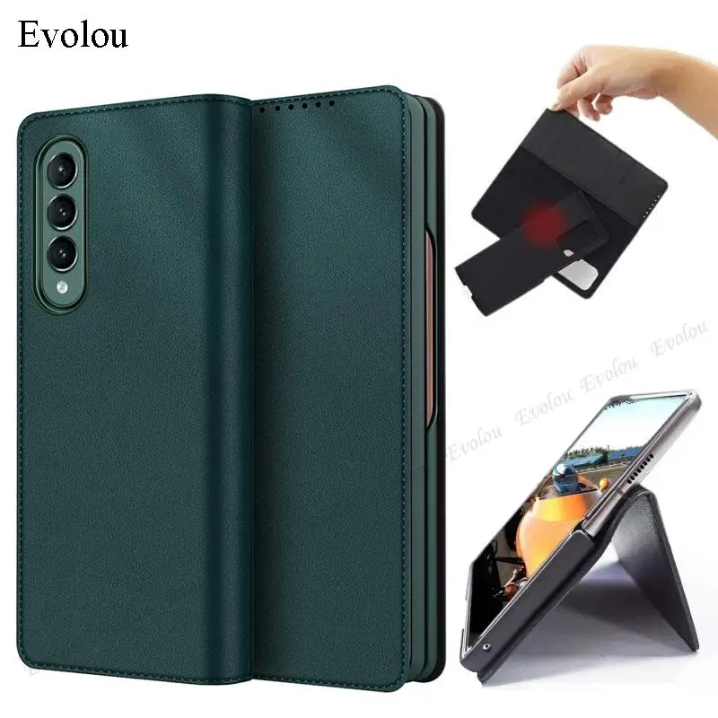 Luxury Leather Flip Wallet Case for Samsung Galaxy Z Fold 3 Magnetic Cover Split Leather Protection Case for Samsung Fold3 5G
Luxury Leather Flip Wallet Case for Samsung Galaxy Z Fold 3 Magnetic Cover Split Leather Protection Case for Samsung Fold3 5G