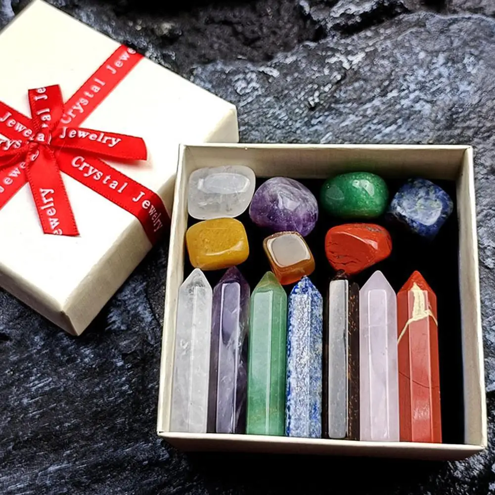 Crystal Stone Box Set Natural Healing Home Mini High Quality Holiday Gift Gemstone Chakras Mineral Present Ornament Craft
Crystal Stone Box Set Natural Healing Home Mini High Quality Holiday Gift Gemstone Chakras Mineral Present Ornament Craft