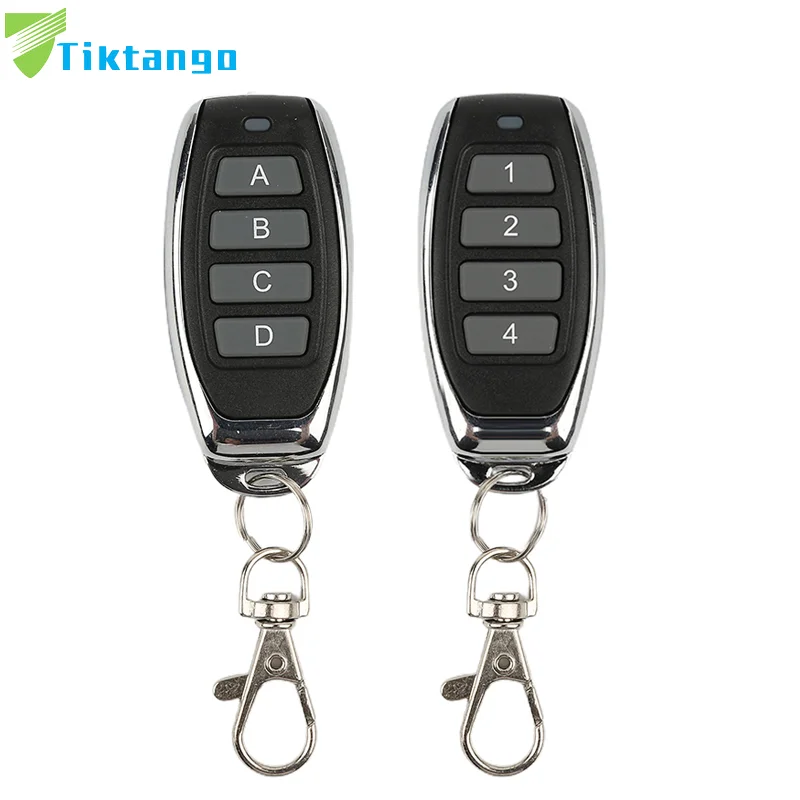 Тикго 433 МГц, копия ключа, фиксированный обучающий код, клонирование ключа, Брелок дистанционного управления для ворот, гаражных дверей
Тикго 433 МГц, копия ключа, фиксированный обучающий код, клонирование ключа, Брелок дистанционного управления для ворот, гаражных дверей