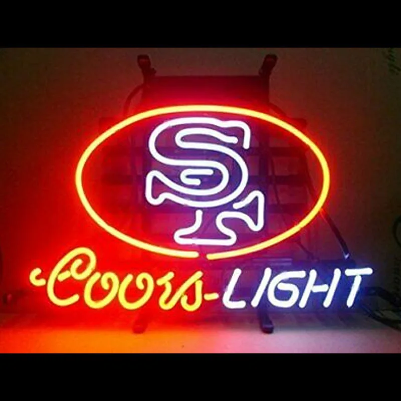 Neon Sign Light Coors Light Glass Neon Bar Sign Francisco 49ers Sport Game Bar Aesthetic Room Decor Lamp Hotel Neon Light Sign
Neon Sign Light Coors Light Glass Neon Bar Sign Francisco 49ers Sport Game Bar Aesthetic Room Decor Lamp Hotel Neon Light Sign