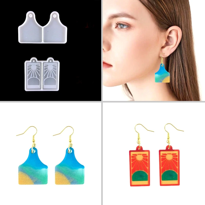 Earrings Epoxy Resin Mold Ear Studs Dangle Casting Silicone Mould DIY Crafts Fashion Jewelry Making Tools Gift for Girl
Earrings Epoxy Resin Mold Ear Studs Dangle Casting Silicone Mould DIY Crafts Fashion Jewelry Making Tools Gift for Girl