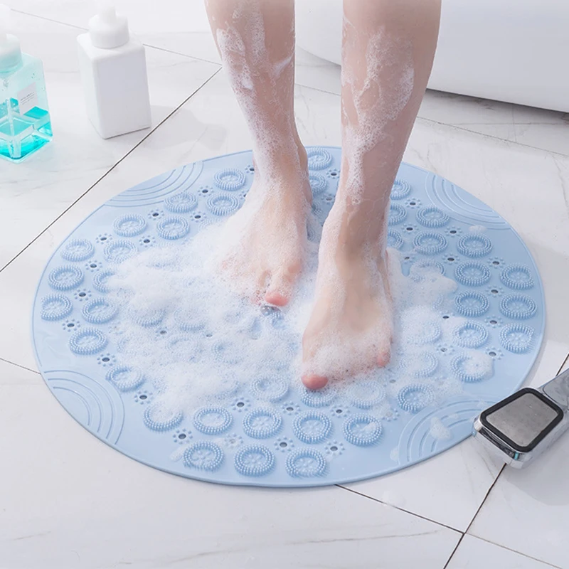 Bath Mats Non-Slip-Mat Foot-Brush Shower Round Silicone PVC Dead-Skin-Point-Bead-Pad Stairs Floors Safety Suction Cups Mats
Bath Mats Non-Slip-Mat Foot-Brush Shower Round Silicone PVC Dead-Skin-Point-Bead-Pad Stairs Floors Safety Suction Cups Mats