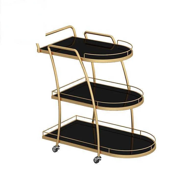 Factory Wholesale Fashion Light Luxury Bar Cart Dish Snake Food Cart Metal Iron Hotel Cart with Universal Wheel
Factory Wholesale Fashion Light Luxury Bar Cart Dish Snake Food Cart Metal Iron Hotel Cart with Universal Wheel