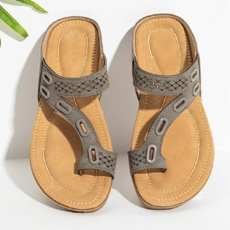 Women Sandals Women's Shoes Premium Orthopedic Flat Slipper Vintage Anti-Slip Sandals Women Flip Flops Ladies Shoes Plus Size 43
Women Sandals Women's Shoes Premium Orthopedic Flat Slipper Vintage Anti-Slip Sandals Women Flip Flops Ladies Shoes Plus Size 43