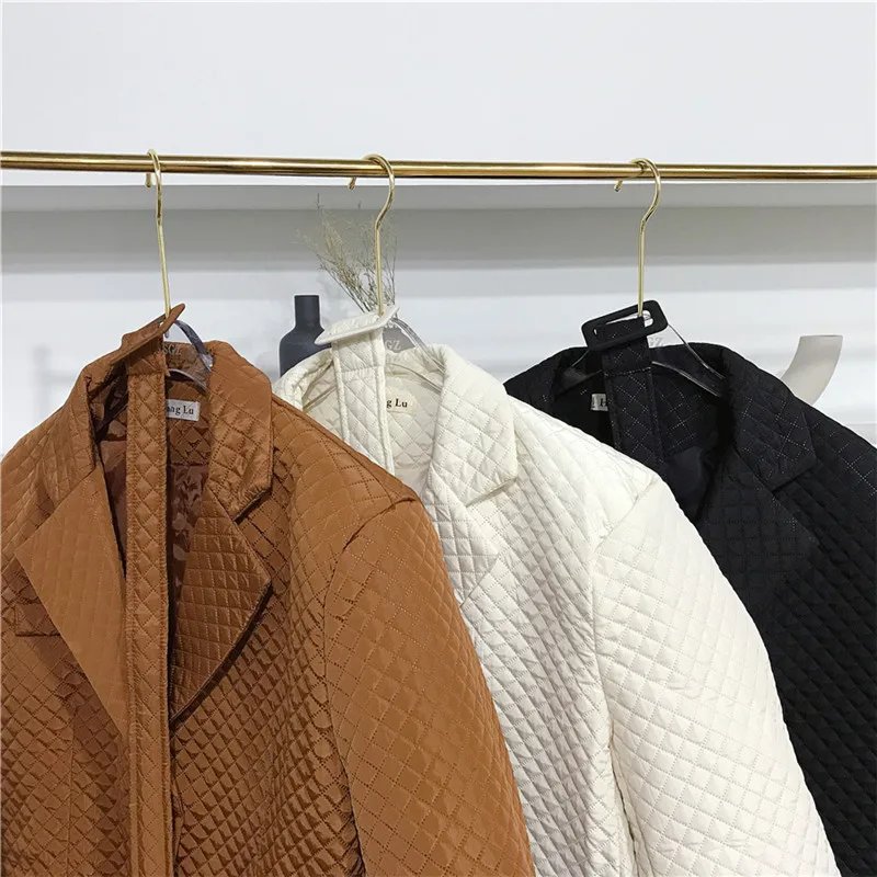 Korean Style Women Oversized Coat Winter Chic Mid-length Belt Thin Cotton Coat Female Autumn Elegant Single-breasted Parkas
Korean Style Women Oversized Coat Winter Chic Mid-length Belt Thin Cotton Coat Female Autumn Elegant Single-breasted Parkas