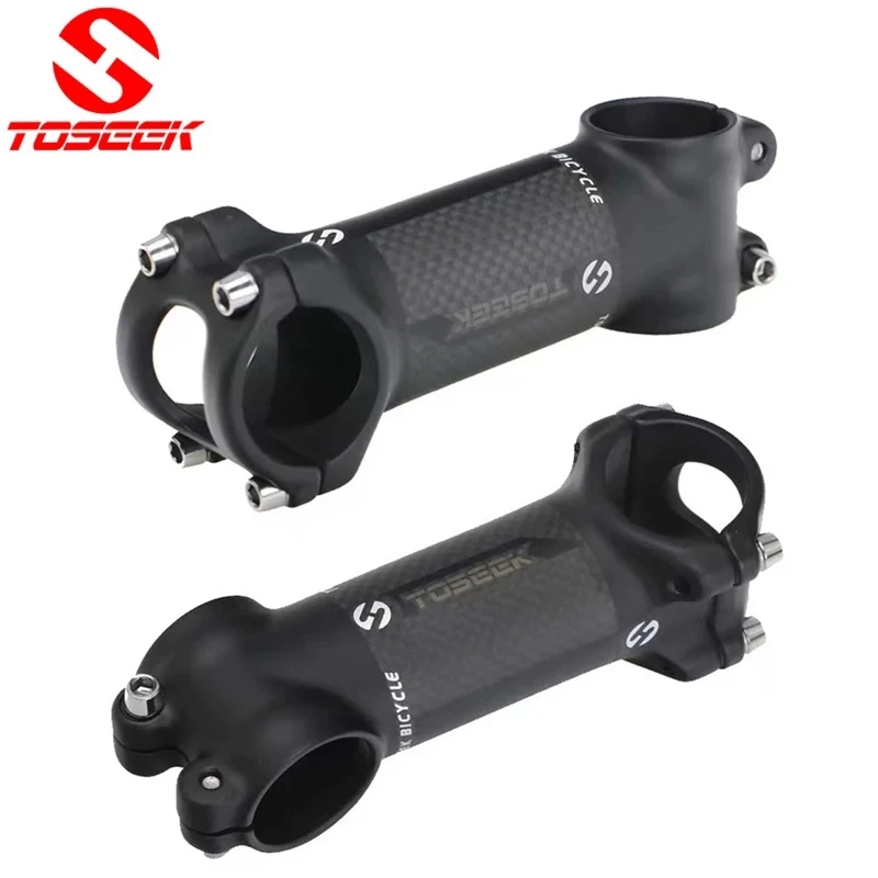 TOSEEK Bike Stem Bike Carbon Fiber Stem Bicycle Riser Stem MTB Road Bike 31.8mm Angle 6/17 Bicicleta Tallo Bicicleta potencia
TOSEEK Bike Stem Bike Carbon Fiber Stem Bicycle Riser Stem MTB Road Bike 31.8mm Angle 6/17 Bicicleta Tallo Bicicleta potencia