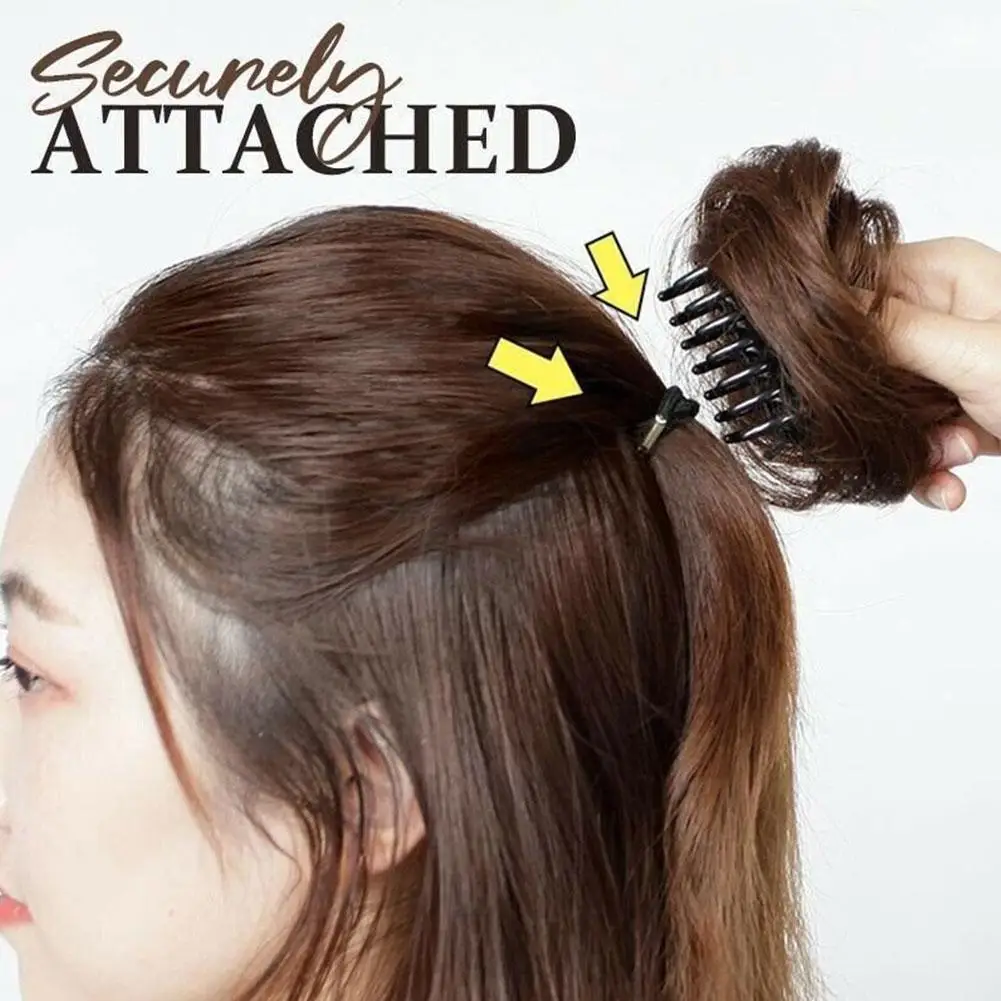 Messy Bun Scrunchy Chignon Donut Hair Bun Synthetic Hairpiece Claw Clip for Women Fluffy Hair Coil Chignon Hair Extension Bun
Messy Bun Scrunchy Chignon Donut Hair Bun Synthetic Hairpiece Claw Clip for Women Fluffy Hair Coil Chignon Hair Extension Bun