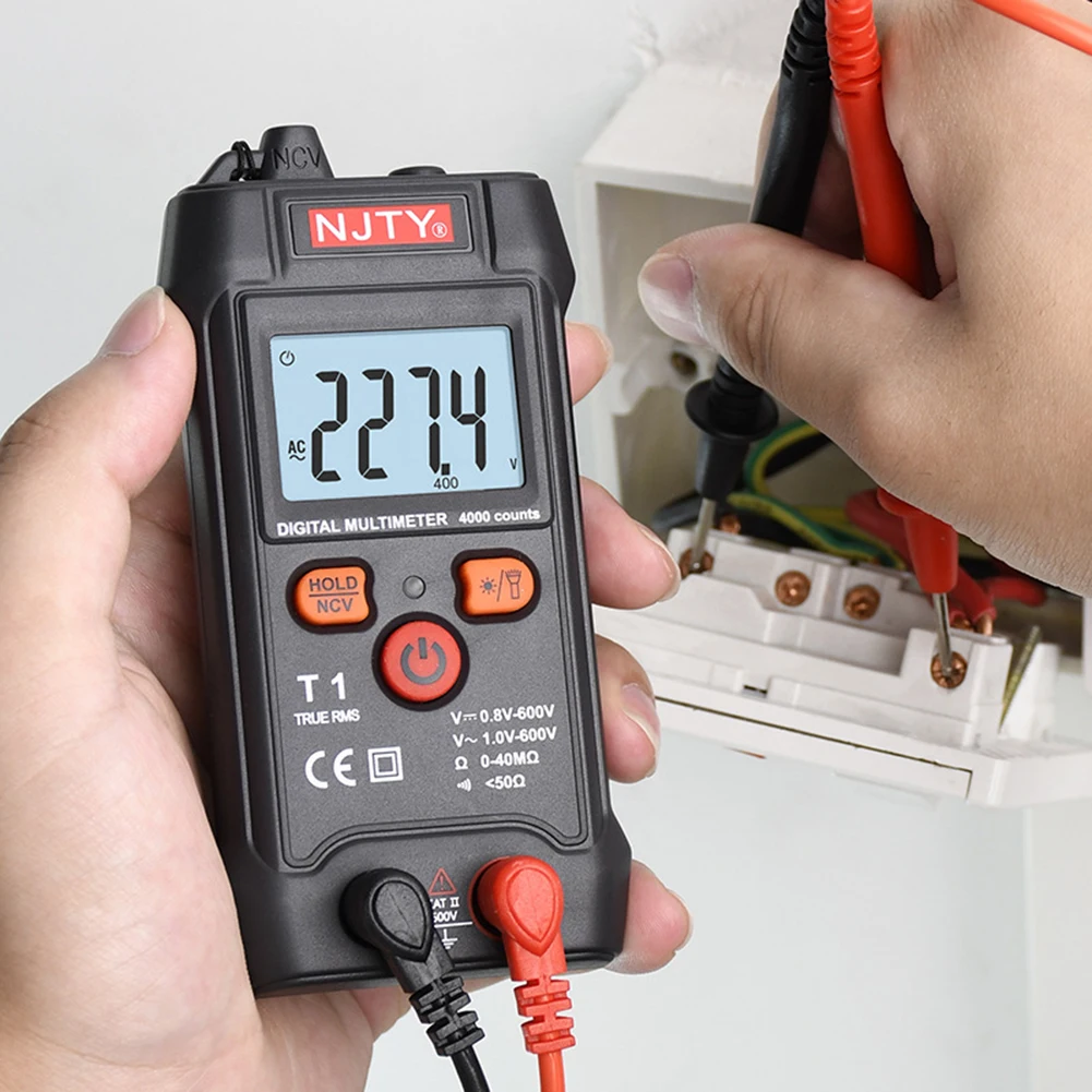 High Precision Mini Digital AC DC Multimeter Portable Non-Contact Resistance Tester Voltage Detect Automatic Backlight Voltmeter
High Precision Mini Digital AC DC Multimeter Portable Non-Contact Resistance Tester Voltage Detect Automatic Backlight Voltmeter