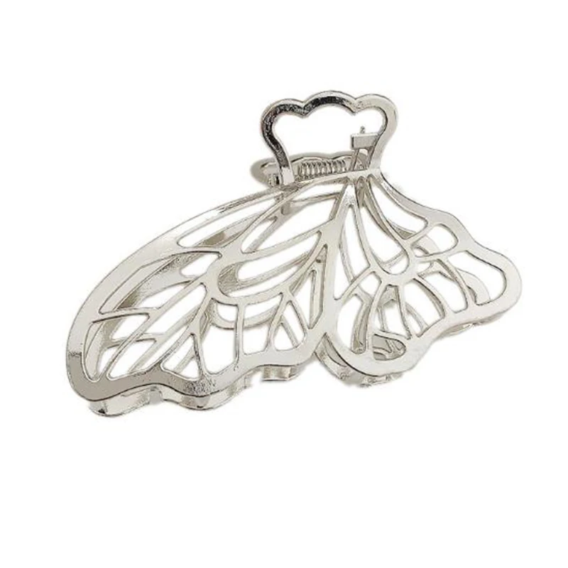 Large Size Geometric Hair Claw Clamps Metal Butterfly Shape Hair Claw Clip Solid Color Hairpin Hair Accessories for Women Girls 
Large Size Geometric Hair Claw Clamps Metal Butterfly Shape Hair Claw Clip Solid Color Hairpin Hair Accessories for Women Girls
