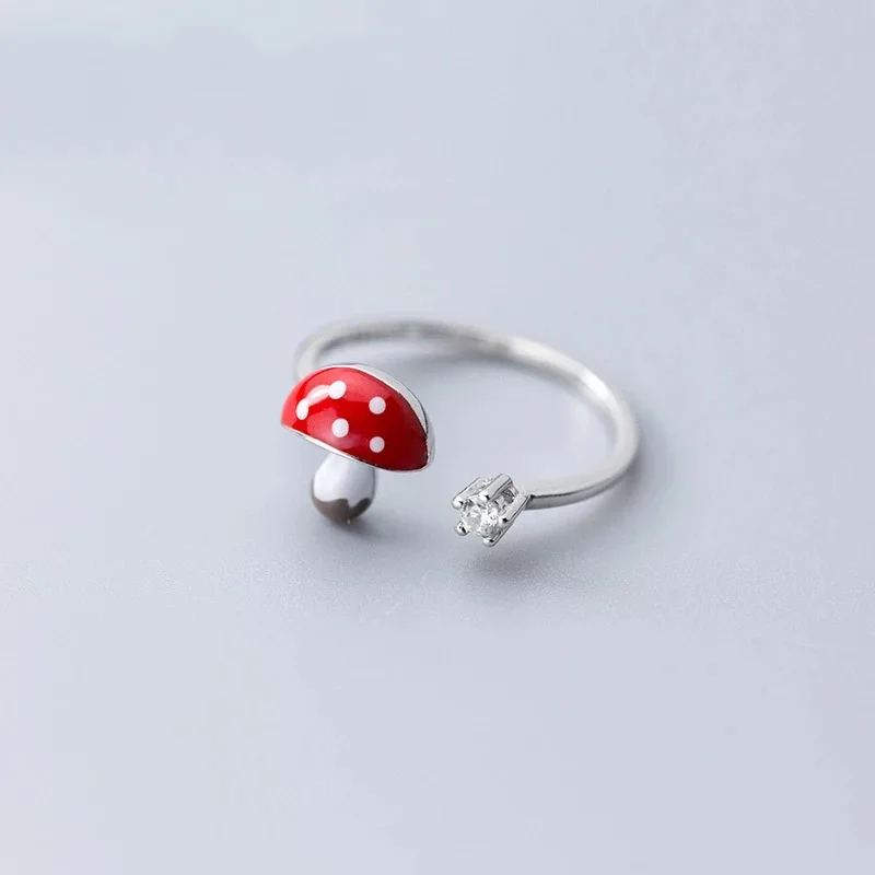 Mi Xiong Mushroom Sterling Silver 925 Rings Women Inlaid Zircon Engagement Wedding Elegant Luxury Jewelry Exquisite Gift Classic
Mi Xiong Mushroom Sterling Silver 925 Rings Women Inlaid Zircon Engagement Wedding Elegant Luxury Jewelry Exquisite Gift Classic