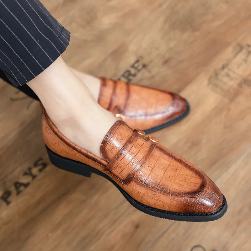 Oxford Shoes Gentleman Brand British Style Loafers Men's Shoes Casual Men Moccasins For Summer Formal Designer Luxurious Leather
Oxford Shoes Gentleman Brand British Style Loafers Men's Shoes Casual Men Moccasins For Summer Formal Designer Luxurious Leather