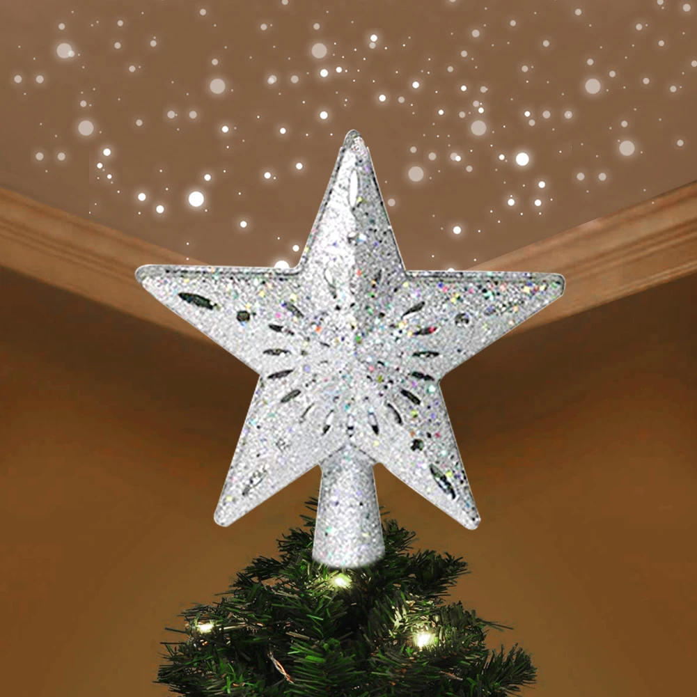 Led Projection Lamp Home Star Shape Gift Plastic Ornament Glitter Decorative Christmas Tree Topper Festival With Plug Party 4W
Led Projection Lamp Home Star Shape Gift Plastic Ornament Glitter Decorative Christmas Tree Topper Festival With Plug Party 4W
