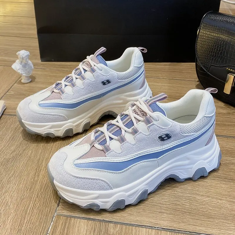 LLOGAI 2021 Women's Shoes Women Sneakers Platform Breathable Mesh Casual Sports Shoes Female Fashion Lace Up Woman Walking Shoe
LLOGAI 2021 Women's Shoes Women Sneakers Platform Breathable Mesh Casual Sports Shoes Female Fashion Lace Up Woman Walking Shoe