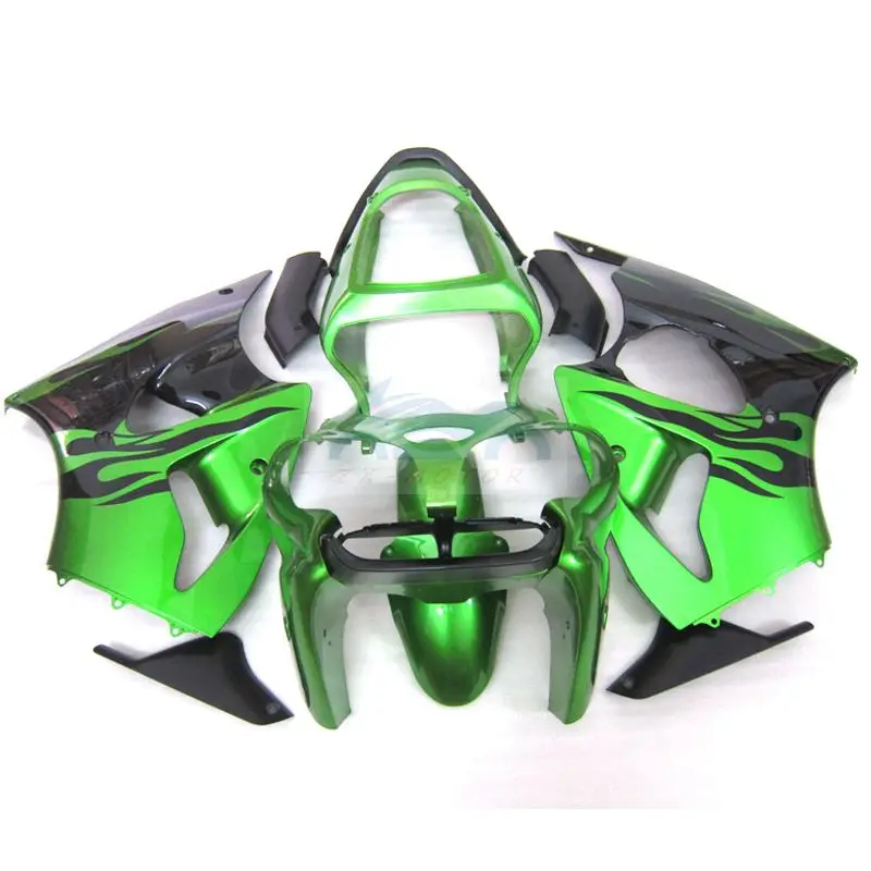 Injection Cheap fairings Kits Set For Kawasaki ZX6R 2000 2001 2002 Green Black Motorcycle Accessories Fairing zx6r 00 01 02 HJ12 
Injection Cheap fairings Kits Set For Kawasaki ZX6R 2000 2001 2002 Green Black Motorcycle Accessories Fairing zx6r 00 01 02 HJ12