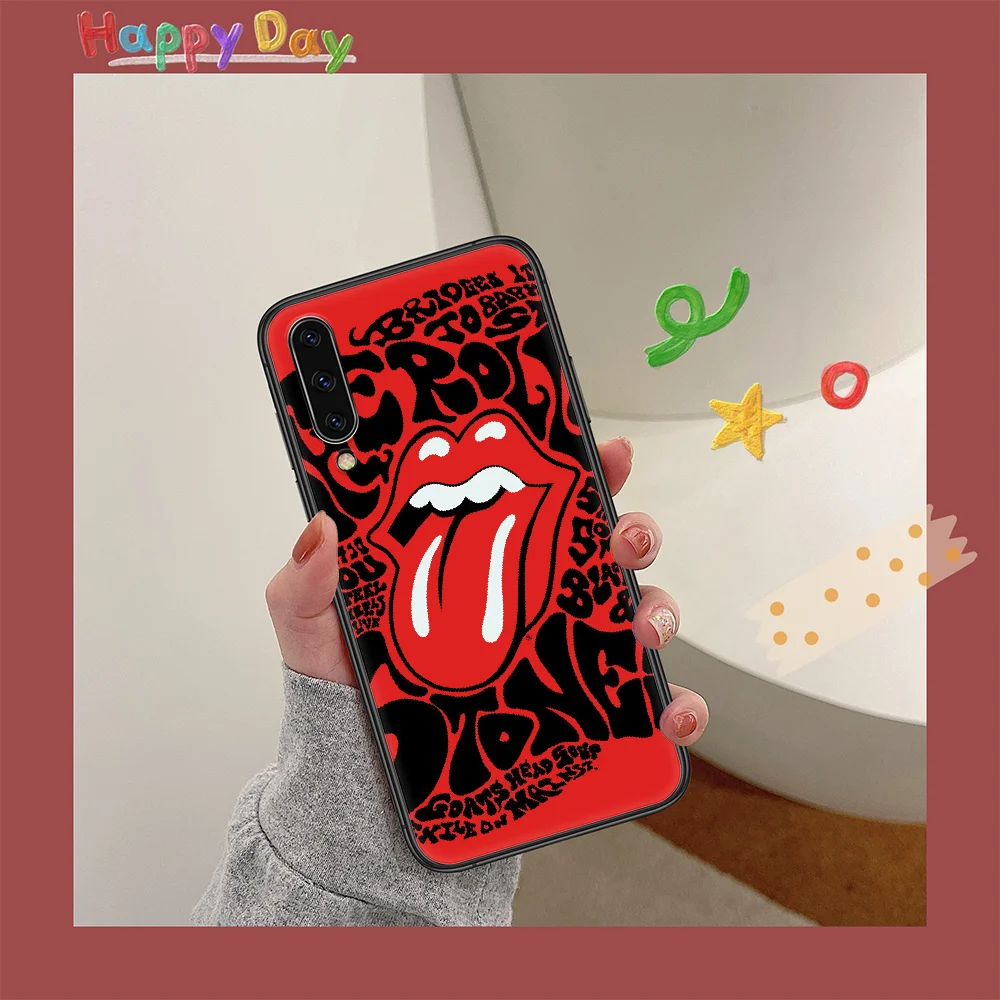 

Rolling Stones Rock Band Phone Case For Samsung Galaxy A10 A20 A30 E A40 A50 A51 A70 A71 A J 5 6 7 8 2016 2017 2018 black