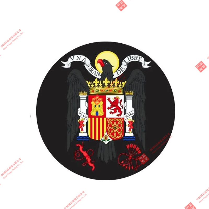 Creative Car Accessories Spanish Coat of Arms Eagle Sticker Motorcycle Decal Car Sticker Racing Stickers
Creative Car Accessories Spanish Coat of Arms Eagle Sticker Motorcycle Decal Car Sticker Racing Stickers