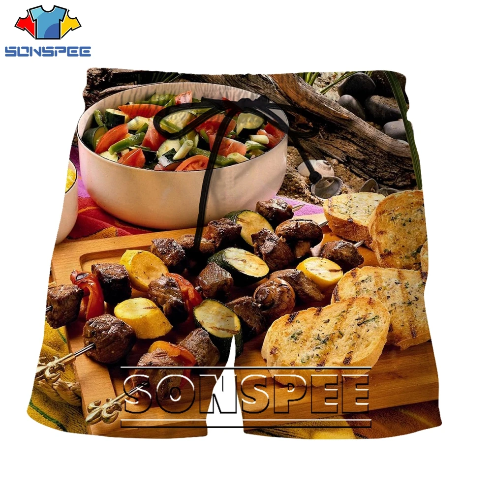 SONSPEE Fashion Gourmet Burger Fries Pizza Pattern 3D Printing Men's Shorts Summer Creative Personality Casual Hip Hop
SONSPEE Fashion Gourmet Burger Fries Pizza Pattern 3D Printing Men's Shorts Summer Creative Personality Casual Hip Hop