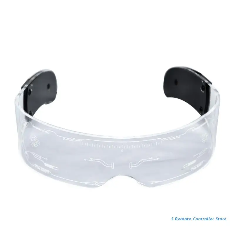 BX0E Luminous Glasses Eyewear Multi-colored in One LED Glasses Glowing Light Up Party Supply for Bar Club Halloween Christmas
BX0E Luminous Glasses Eyewear Multi-colored in One LED Glasses Glowing Light Up Party Supply for Bar Club Halloween Christmas