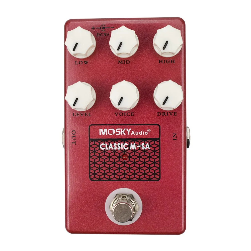 MOSKY M-SA Speaker Simulation Drive Voice Level LOW HIGH MID Guitar Effect Pedal High Quality Speaker Simulation Guitar Pedal
MOSKY M-SA Speaker Simulation Drive Voice Level LOW HIGH MID Guitar Effect Pedal High Quality Speaker Simulation Guitar Pedal
