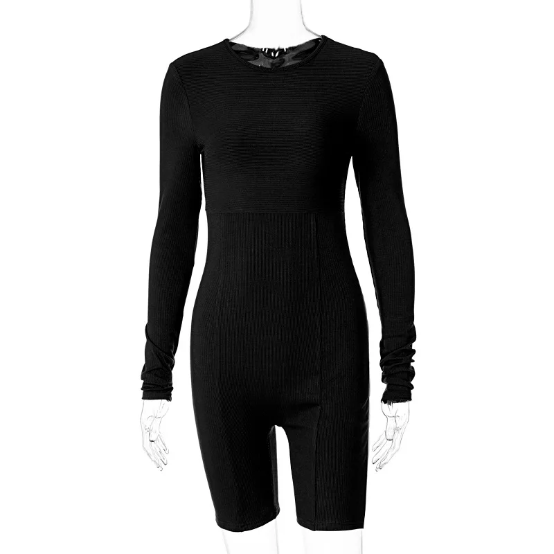 Europe and the United States 2021 spring and summer women's leggings knitted slim hip jumpsuit romper bodysuit women fashion
Europe and the United States 2021 spring and summer women's leggings knitted slim hip jumpsuit romper bodysuit women fashion