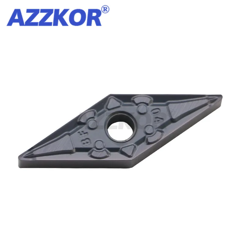VNMG1604-BM BF NT1215 External Turning Tool Inserts CNC Center Lathe For Stainless Steel Maching AZZKOR Ceramic Carbide Blades
VNMG1604-BM BF NT1215 External Turning Tool Inserts CNC Center Lathe For Stainless Steel Maching AZZKOR Ceramic Carbide Blades