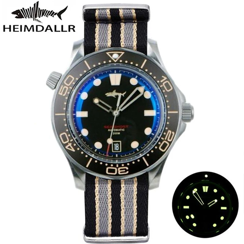 HEIMDALLR Mechanical Watch Titanium Sea Ghost NTTD Diving Watch 200M Water Resistant NH35 Automatic Mechanical Sapphire Luminous
HEIMDALLR Mechanical Watch Titanium Sea Ghost NTTD Diving Watch 200M Water Resistant NH35 Automatic Mechanical Sapphire Luminous