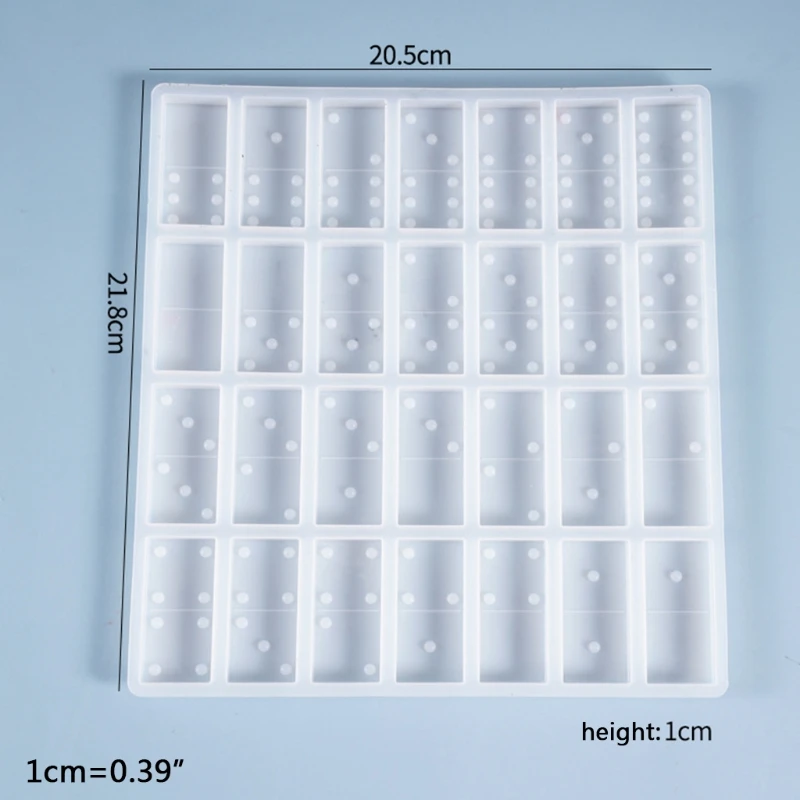 Crystal Epoxy Resin Game Mold Dominoes Casting Silicone Mould DIY Crafts Jewelry Making Tools
Crystal Epoxy Resin Game Mold Dominoes Casting Silicone Mould DIY Crafts Jewelry Making Tools