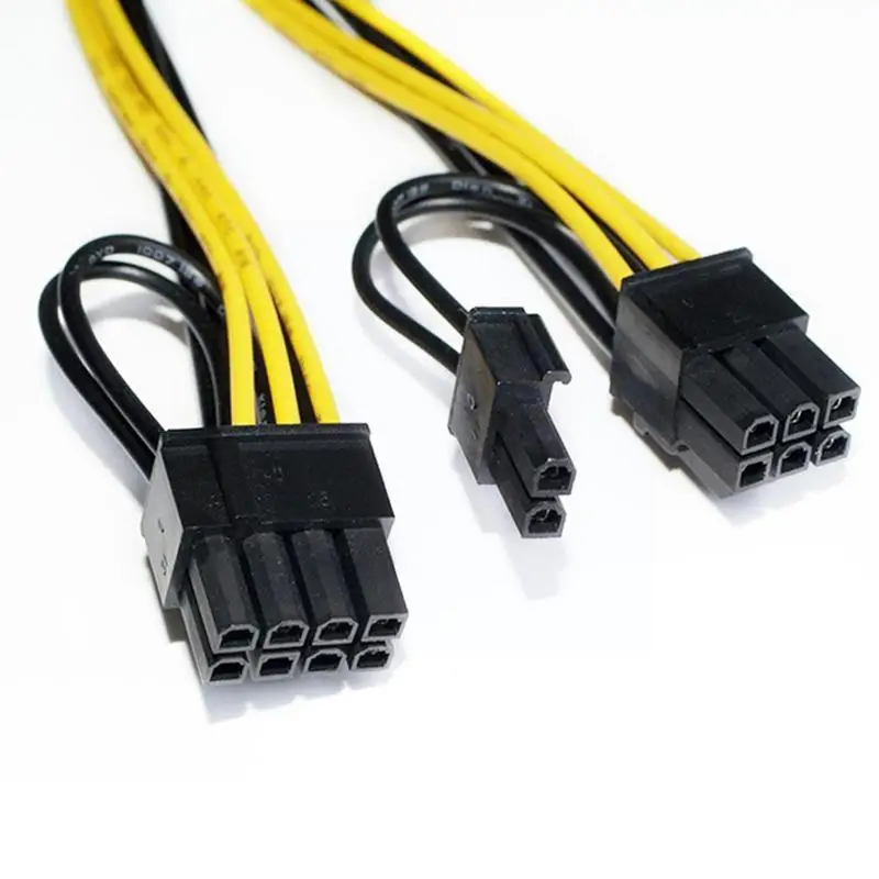 18AWG GPU Power Adapter Cable 8 Pin Graphic Card PCI Express to PCIE Converter CPU Splitter Cable 30cm M1A5
18AWG GPU Power Adapter Cable 8 Pin Graphic Card PCI Express to PCIE Converter CPU Splitter Cable 30cm M1A5