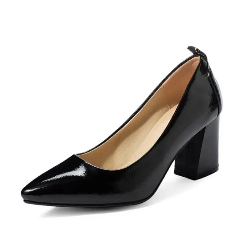 Fanyuan heels Size 32-48 Fashion Women Pumps Shoes Simple Style Slip On Shoes Women Stylish Thick Heels Pointed Toe Footwear
Fanyuan heels Size 32-48 Fashion Women Pumps Shoes Simple Style Slip On Shoes Women Stylish Thick Heels Pointed Toe Footwear
