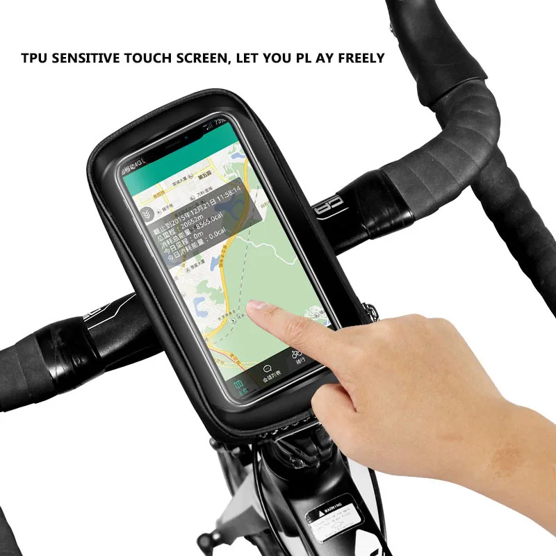High Quality Bicycle Sensitive Touch Screen Frame Bag Waterproof Bike Tube Mobile Phone Bag Handlebar Bag
High Quality Bicycle Sensitive Touch Screen Frame Bag Waterproof Bike Tube Mobile Phone Bag Handlebar Bag