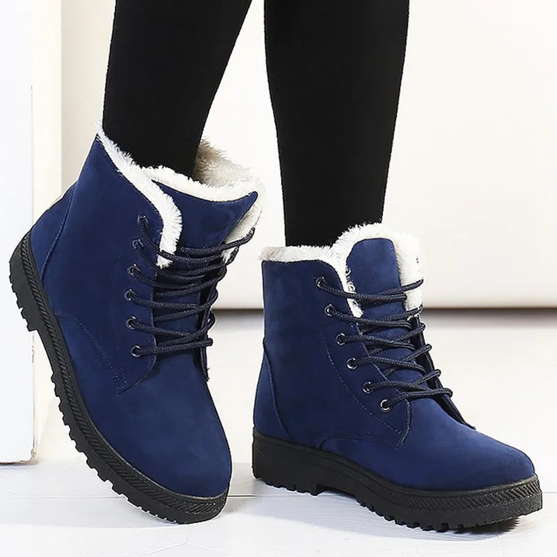 Women Boots Winter Warm Snow Boots Women Faux Suede Ankle Boots For Female Winter Shoes Botas Mujer Plush Shoes Woman WSH3132
Women Boots Winter Warm Snow Boots Women Faux Suede Ankle Boots For Female Winter Shoes Botas Mujer Plush Shoes Woman WSH3132