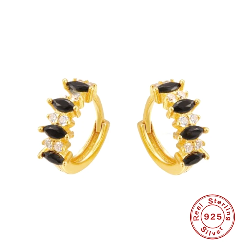 AIDE Real 925 Sterling Silver Hoop Earrings for Women Fashion Colorful Zircon Piercing Earings Jewelry pendientes Gift brincos
AIDE Real 925 Sterling Silver Hoop Earrings for Women Fashion Colorful Zircon Piercing Earings Jewelry pendientes Gift brincos