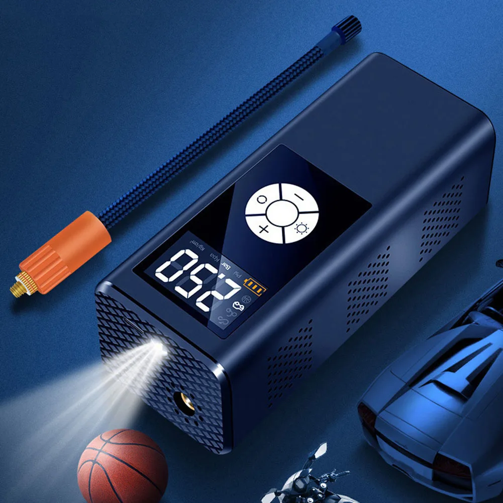 Portable Electric Auto Car Tire Inflator LED Digital Tyre Inflation Air Pump Wireless Vehicle Ball Bike Compressor Tool
Portable Electric Auto Car Tire Inflator LED Digital Tyre Inflation Air Pump Wireless Vehicle Ball Bike Compressor Tool