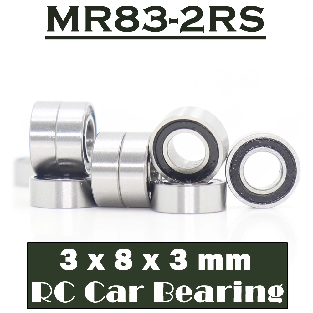 MR83RS Bearing ( 10 PCS ) 3*8*3 mm ABEC-7 Hobby Electric RC Car Truck MR83 RS 2RS Ball Bearings MR83-2RS Black Sealed
MR83RS Bearing ( 10 PCS ) 3*8*3 mm ABEC-7 Hobby Electric RC Car Truck MR83 RS 2RS Ball Bearings MR83-2RS Black Sealed