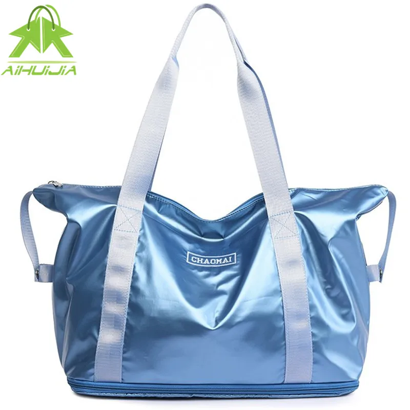 Fashion Womens Outdoor Sport Training Gym Bag Yoga Bag High Capacity Shoulder Bags New Oxford Cloth Women Casual Travel Handbag
Fashion Womens Outdoor Sport Training Gym Bag Yoga Bag High Capacity Shoulder Bags New Oxford Cloth Women Casual Travel Handbag