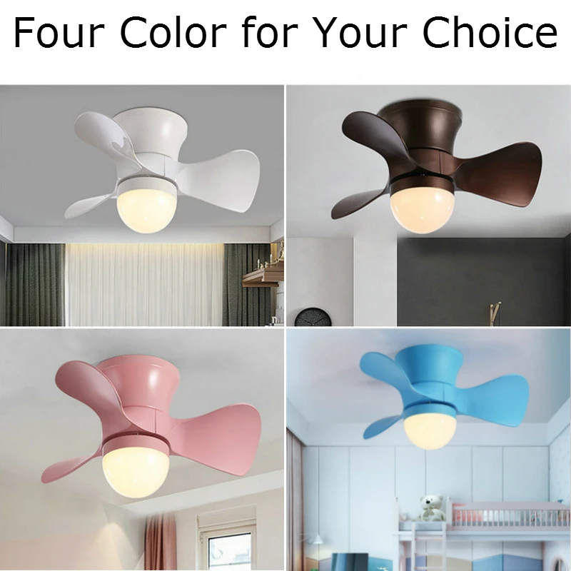 Smart Size Ceiling-Fan-Light with Remote Control 3 Color Change LED 18W Low Noise for Children Bedroom
Smart Size Ceiling-Fan-Light with Remote Control 3 Color Change LED 18W Low Noise for Children Bedroom